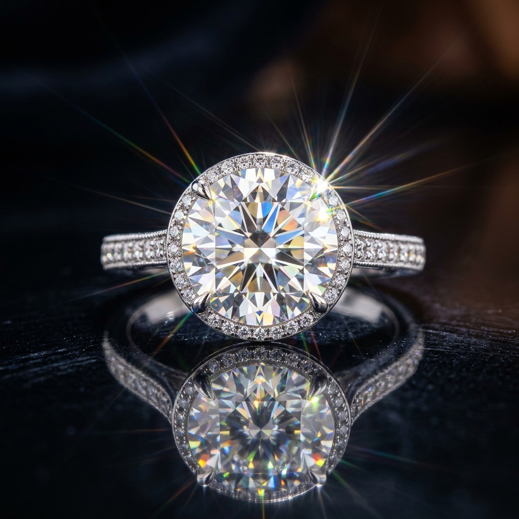Diamond ring — $95